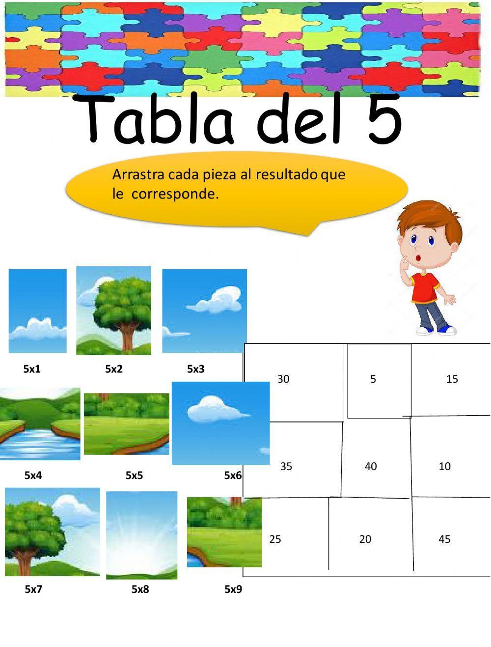 La Tabla del 5