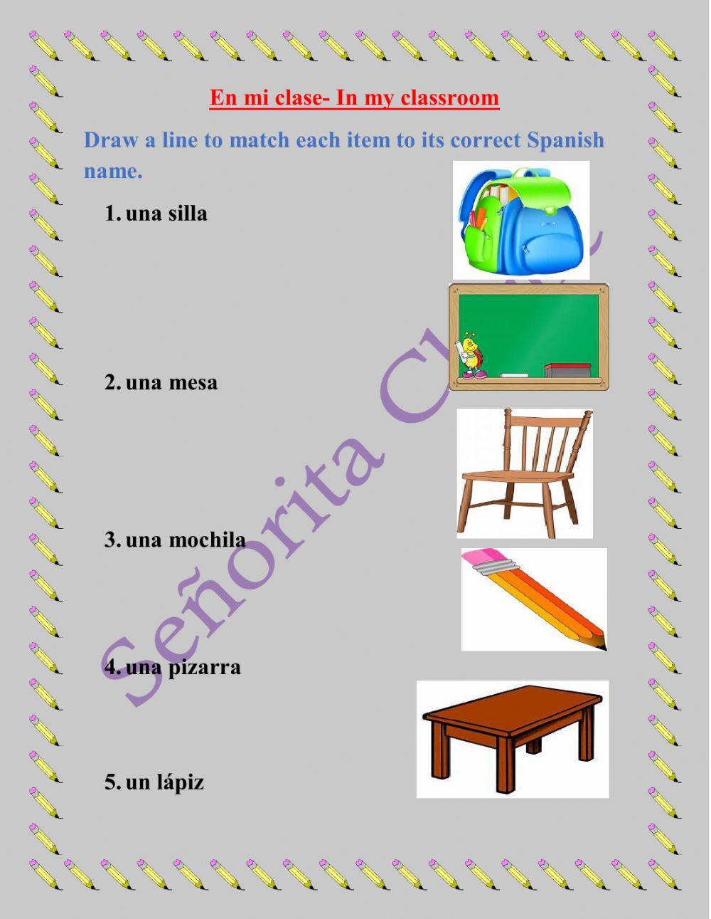En mi clase