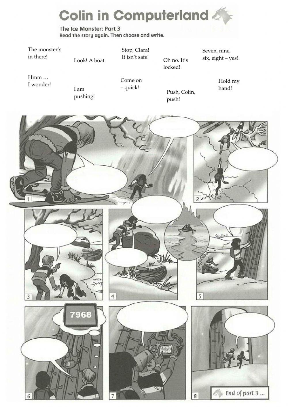 Colin in Computerland - The Ice Monster 3