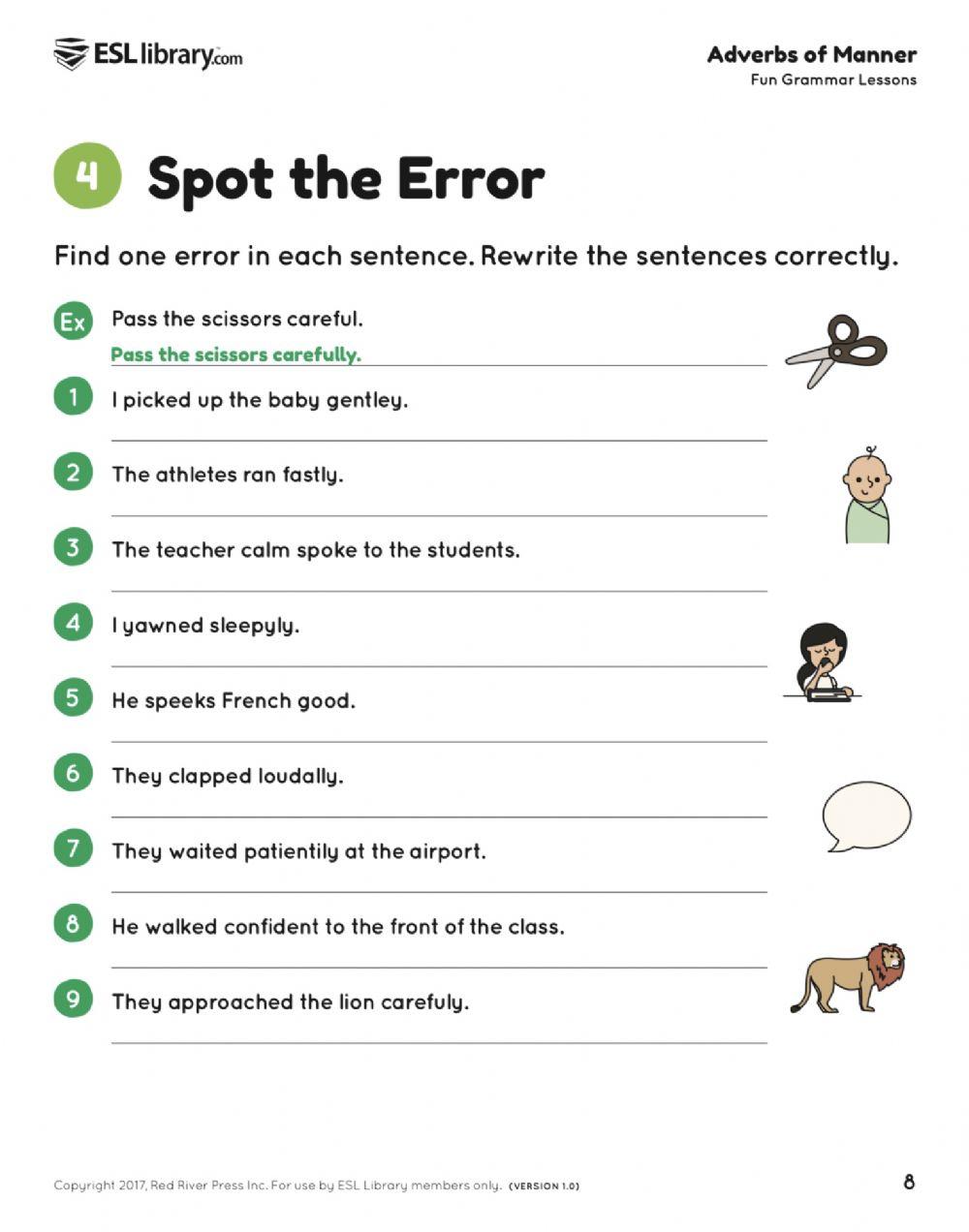Spot The Error 6371547 Hbateman86 Live Worksheets Spot The Error 6371547 Hbateman86 Live Worksheets
