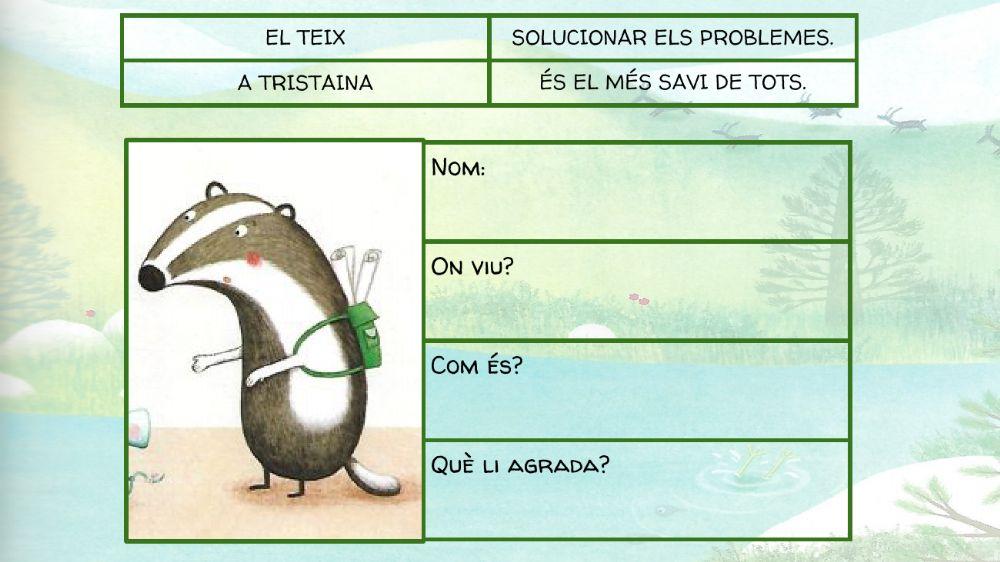 Personatges del conte. La Marmi.