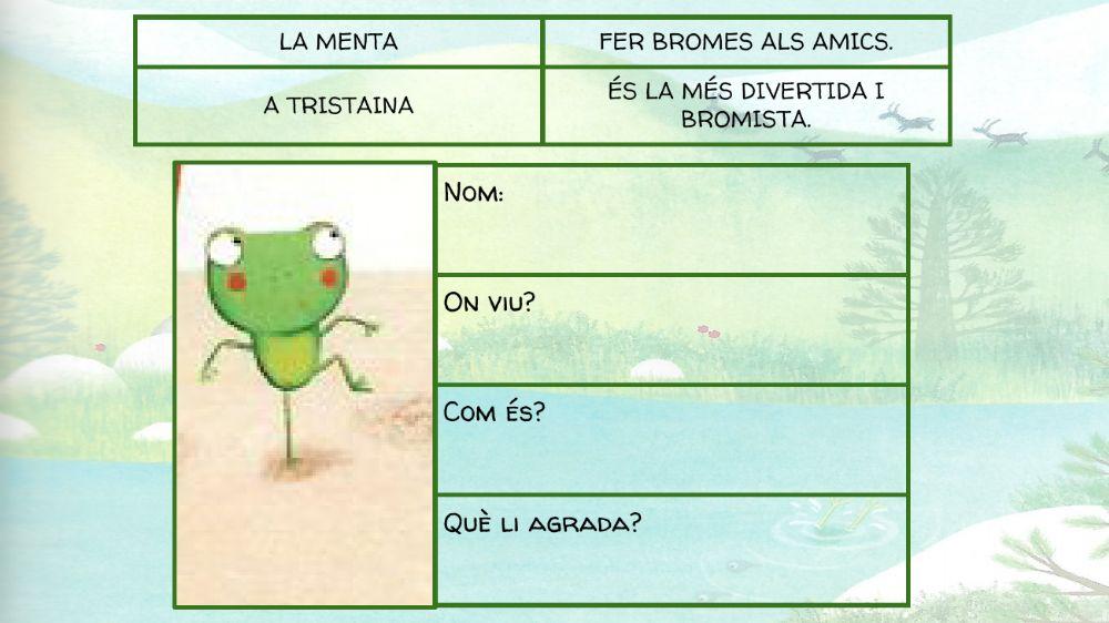 Personatges del conte. La Marmi.