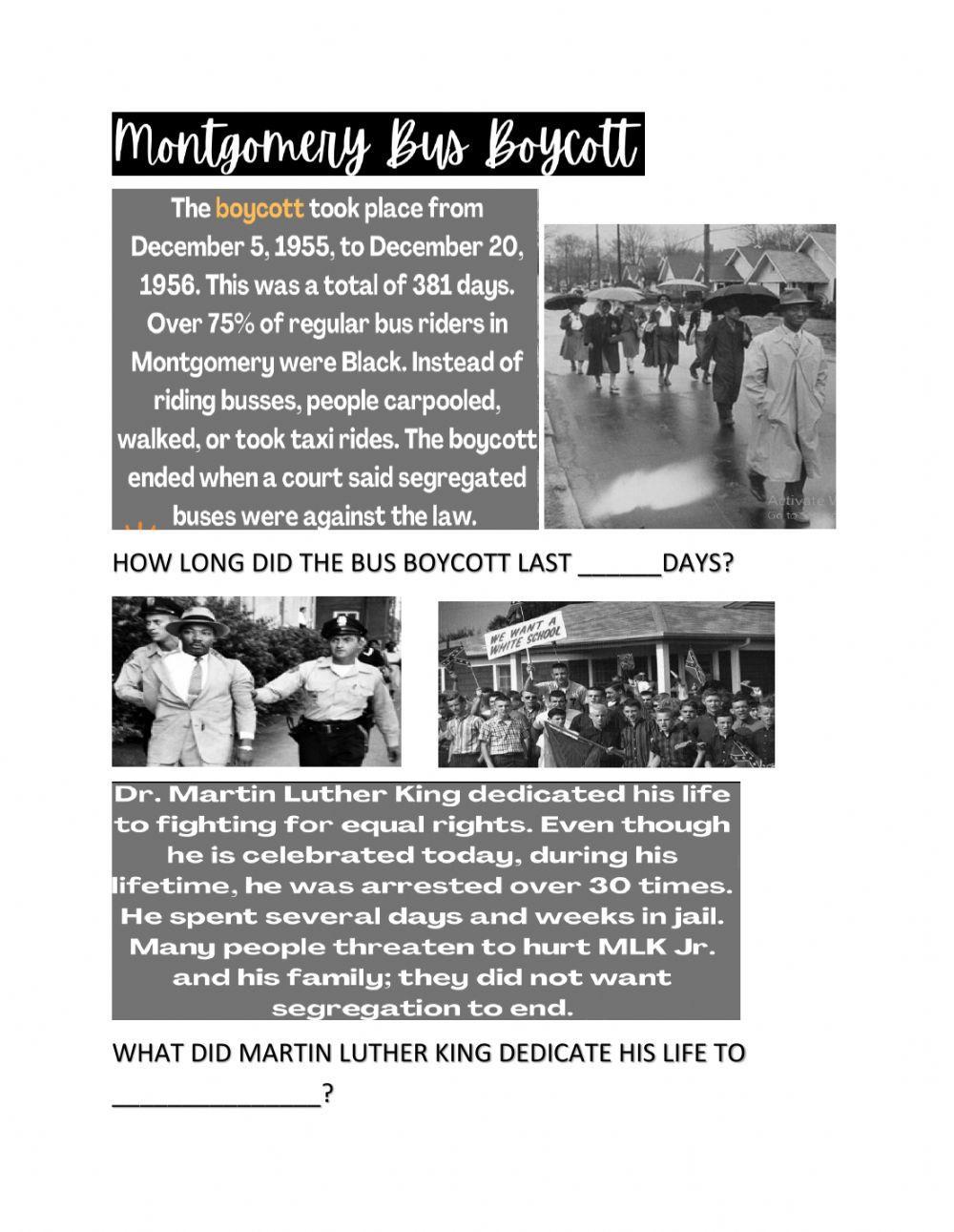 Martin luther king jr.