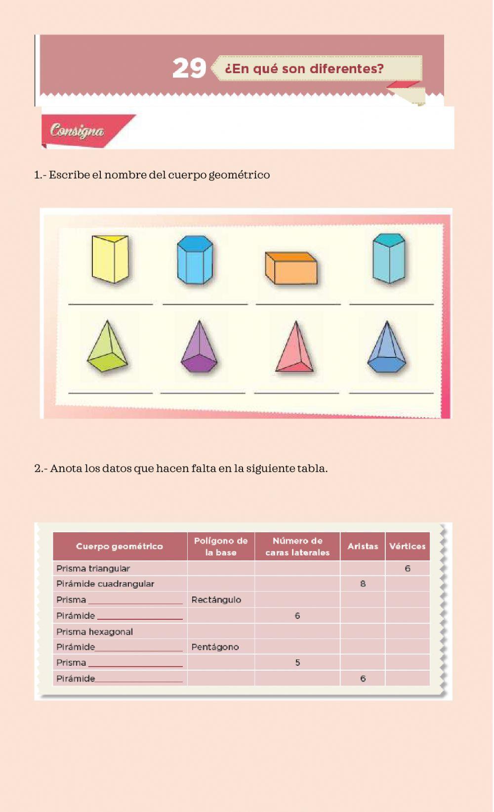 Desafío 20. ¿En qué son diferentes?