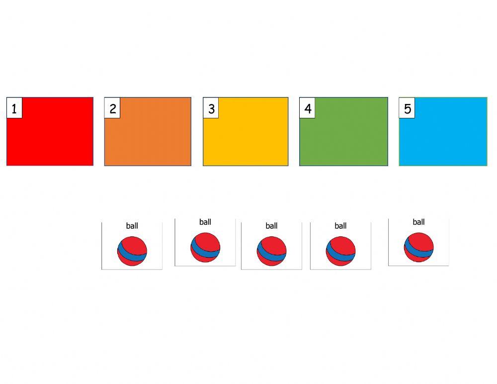 1 to 1 Correspondence Counting worksheet | Live Worksheets