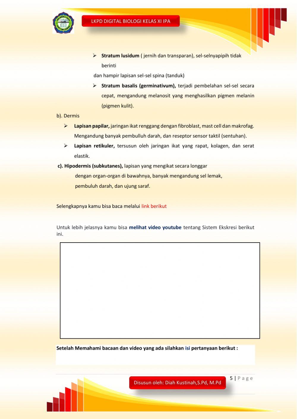 Membuat LKPD Digital Biologi