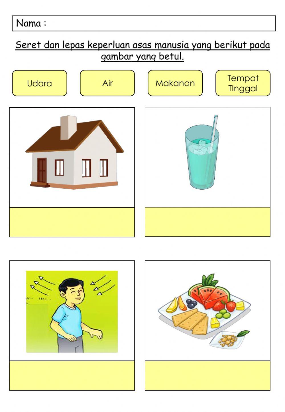 PSSAS Tahun 5 - Keperluan Asas Manusia