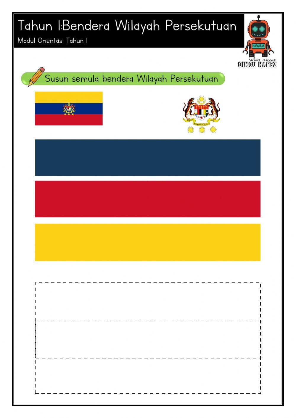 Transisi Tahun 1 - Bendera Wilayah Persekutuan