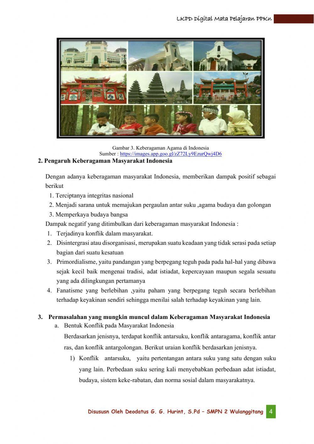 LKPD Digital Mata pelajaran PPKn Kelas IX