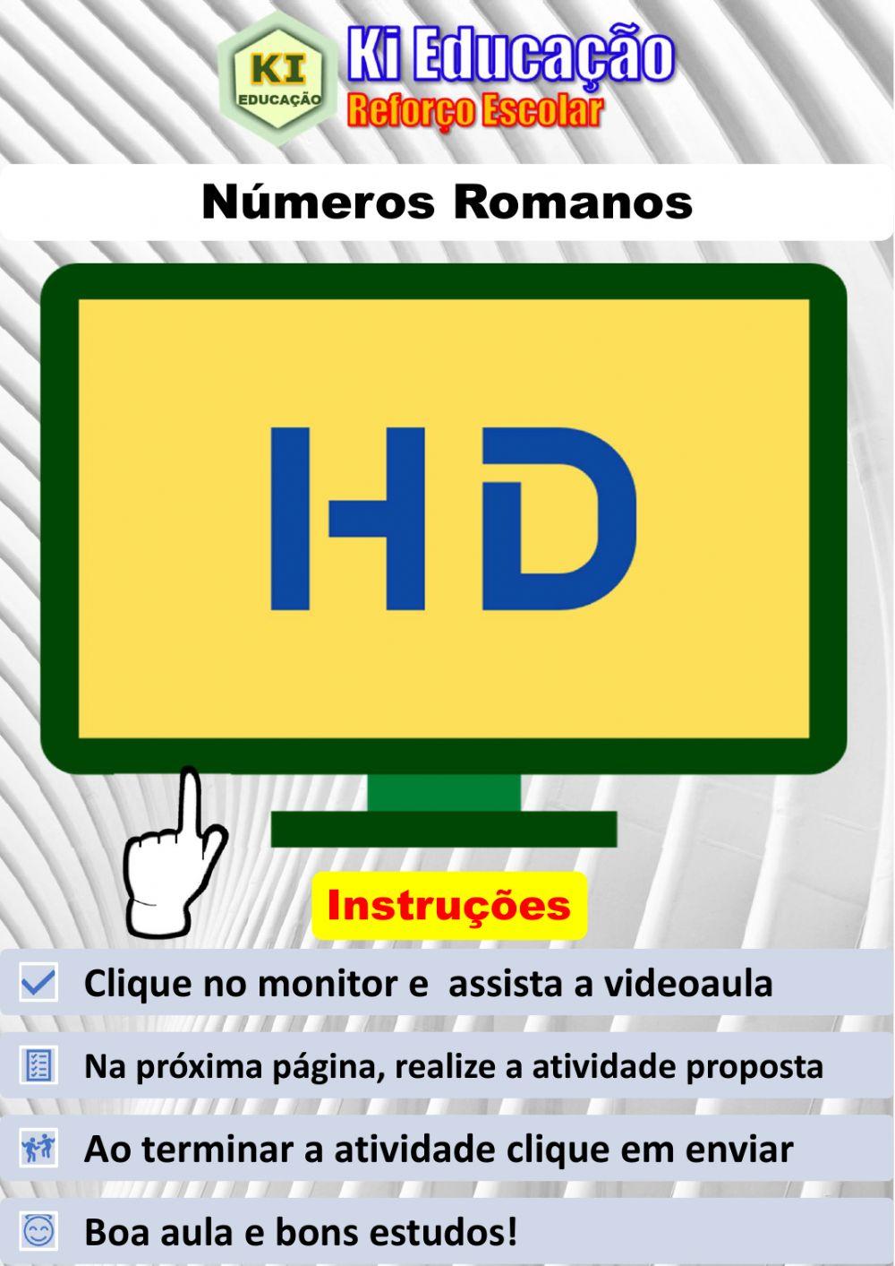 Números romanos 4º ano