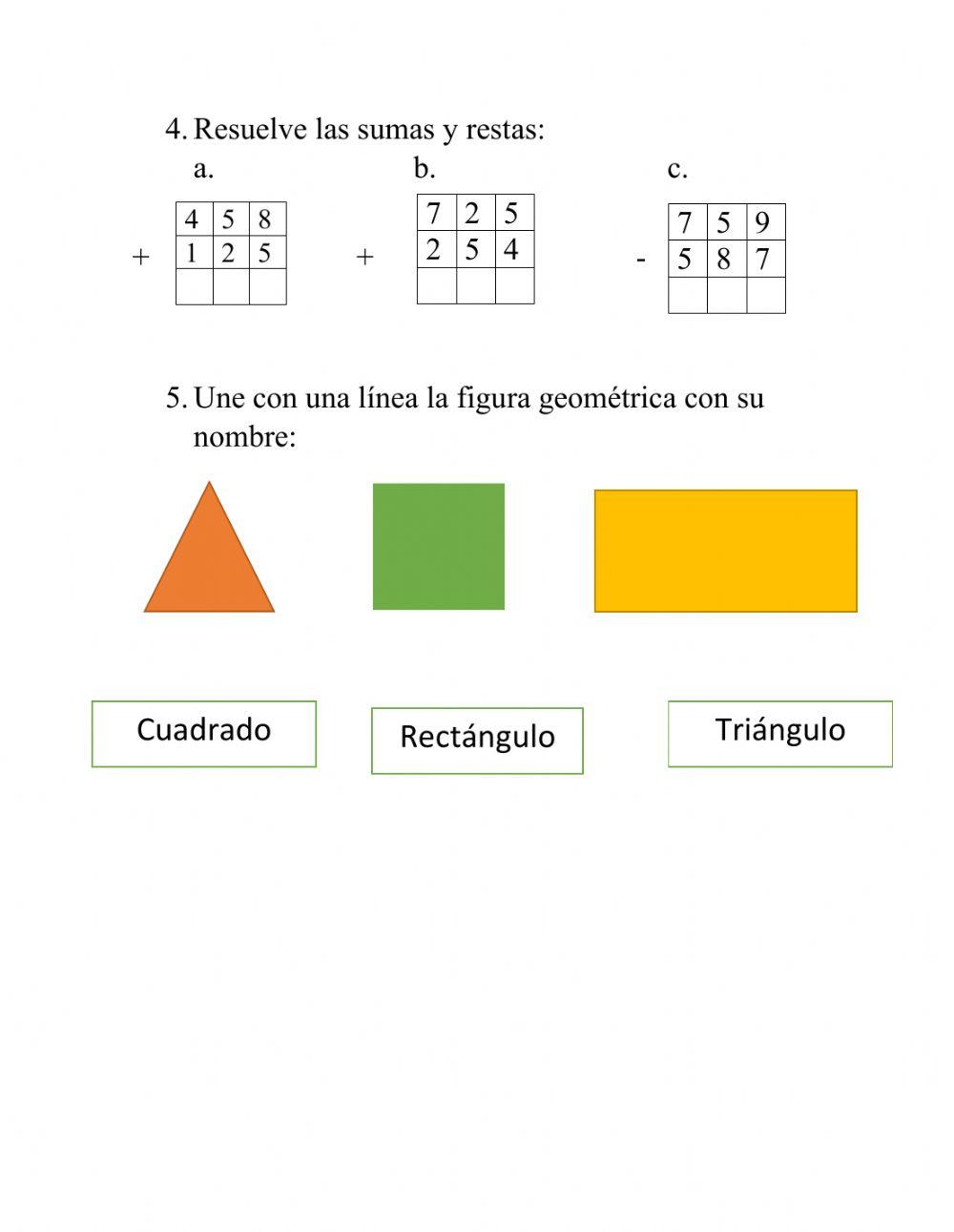 Diagnóstico  tercero primaria