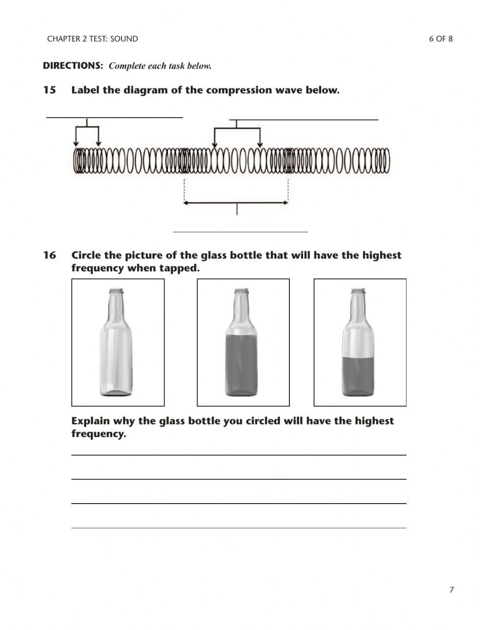 Chapter 2 science test