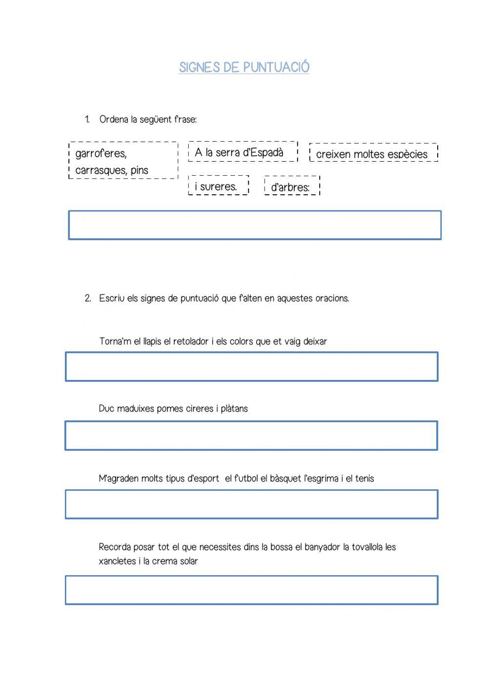 Signes de puntuació