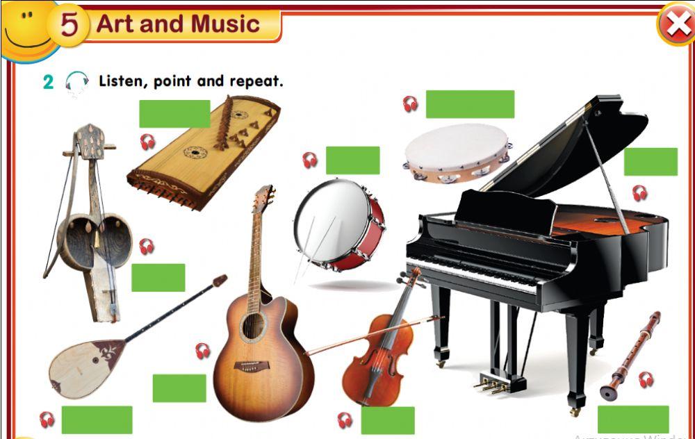 Musical instruments Smiles 3