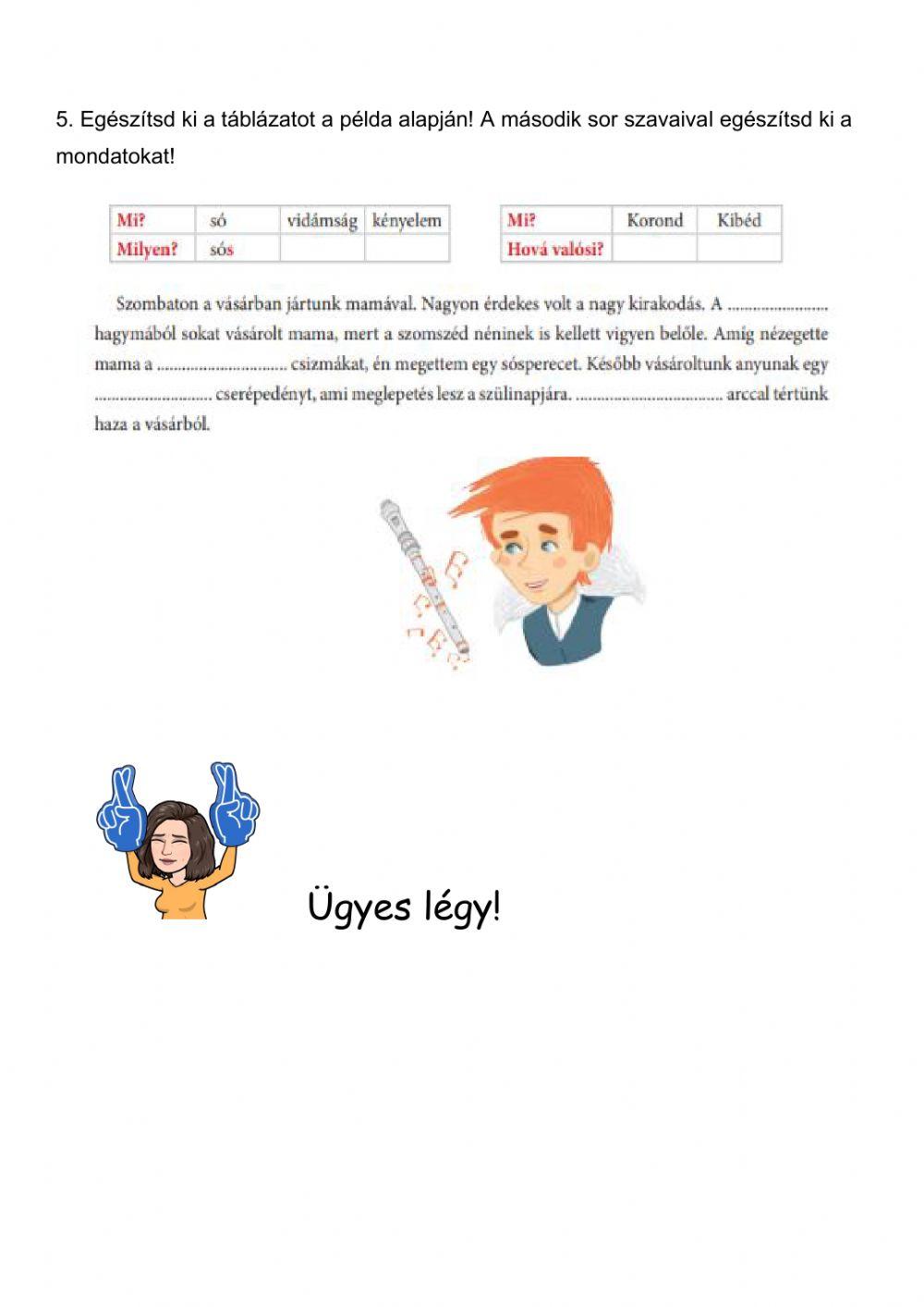 Felmérő anyanyelvből