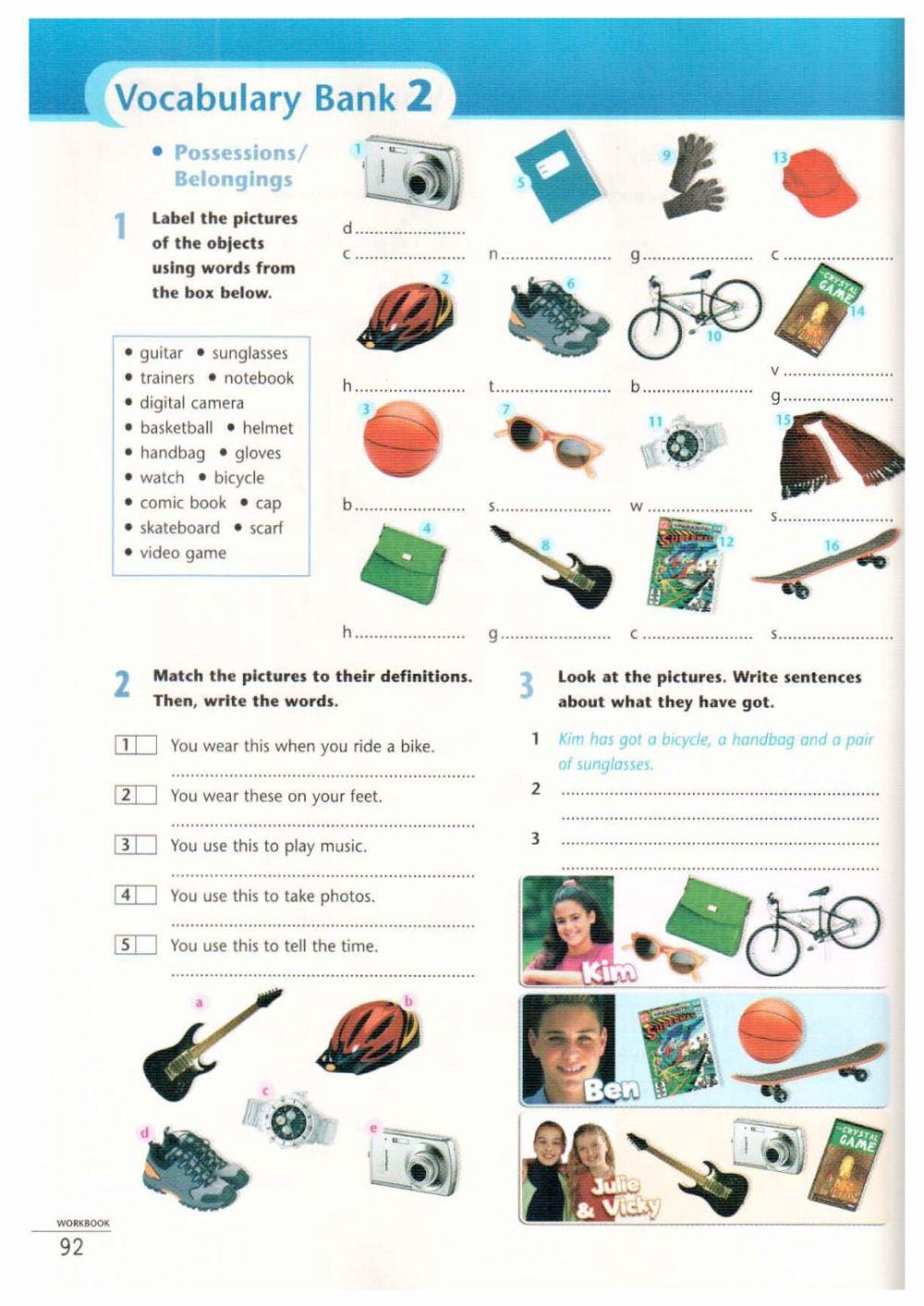 Personal Belongings Online Exercise For Live Worksheets Personal Belongings Online Exercise For Live Worksheets