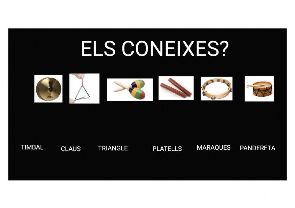 Instruments percusió