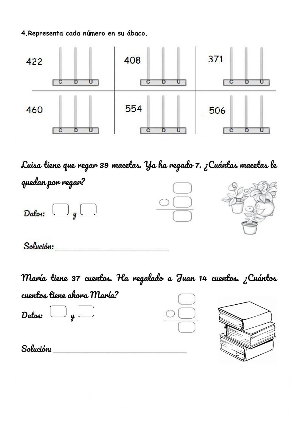 Torá. Matemáticas, restas