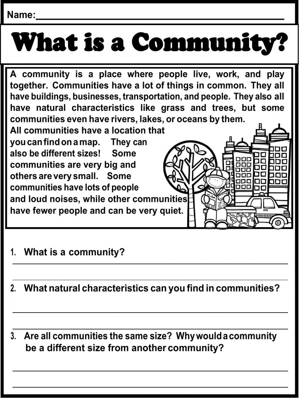 652819 | The community | fveliz1992 | LiveWorksheets