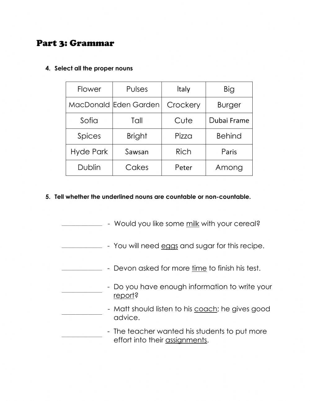 English Written Exam - Version1