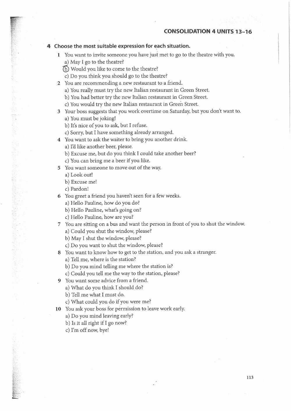 Modal verbs & functions consolidation