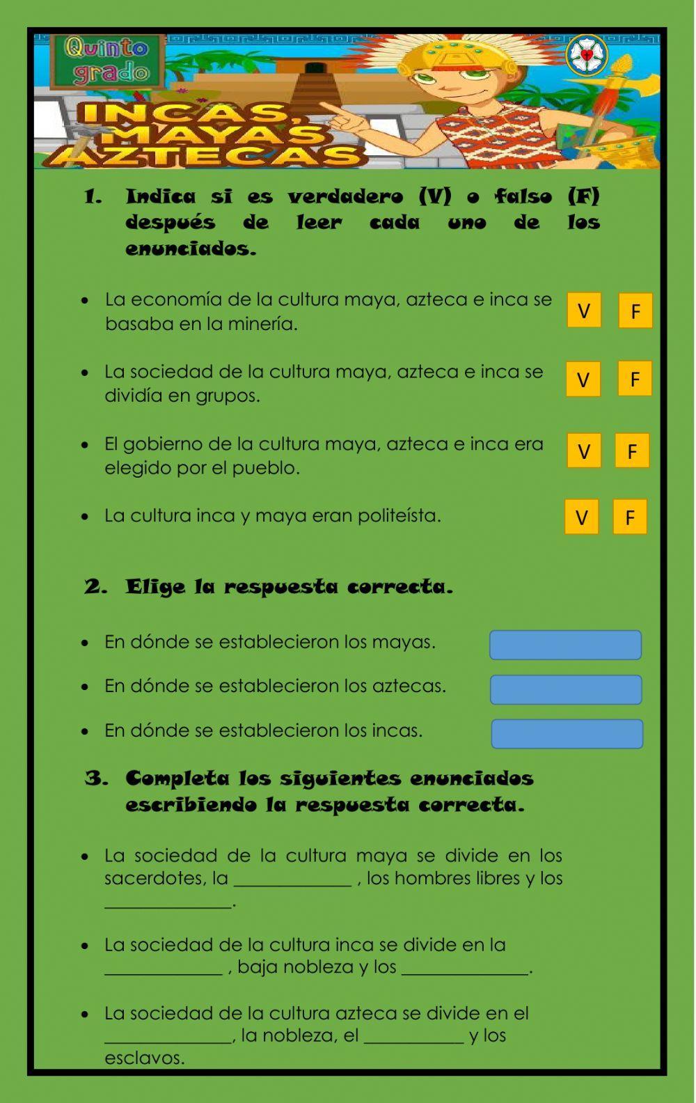 La comunidades americanas precolombinas