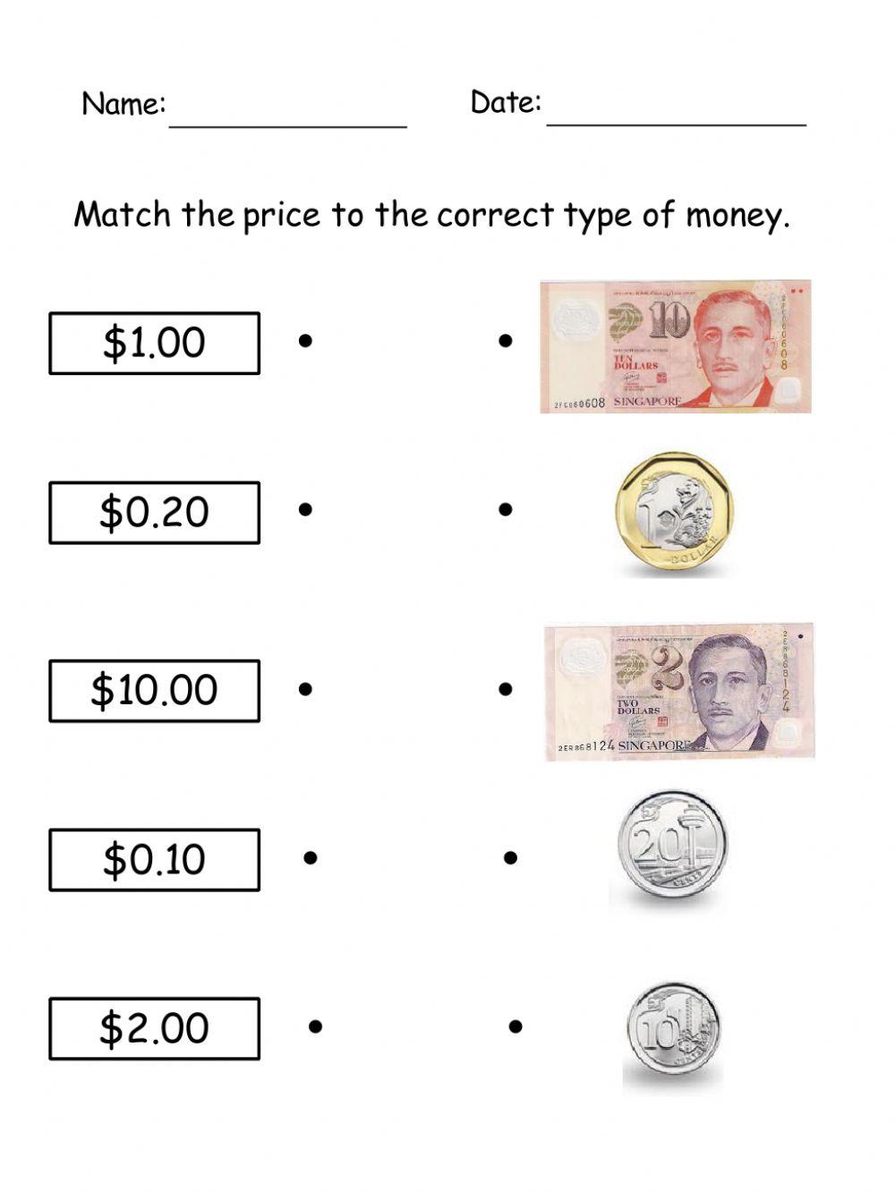 Mone Matching within -10