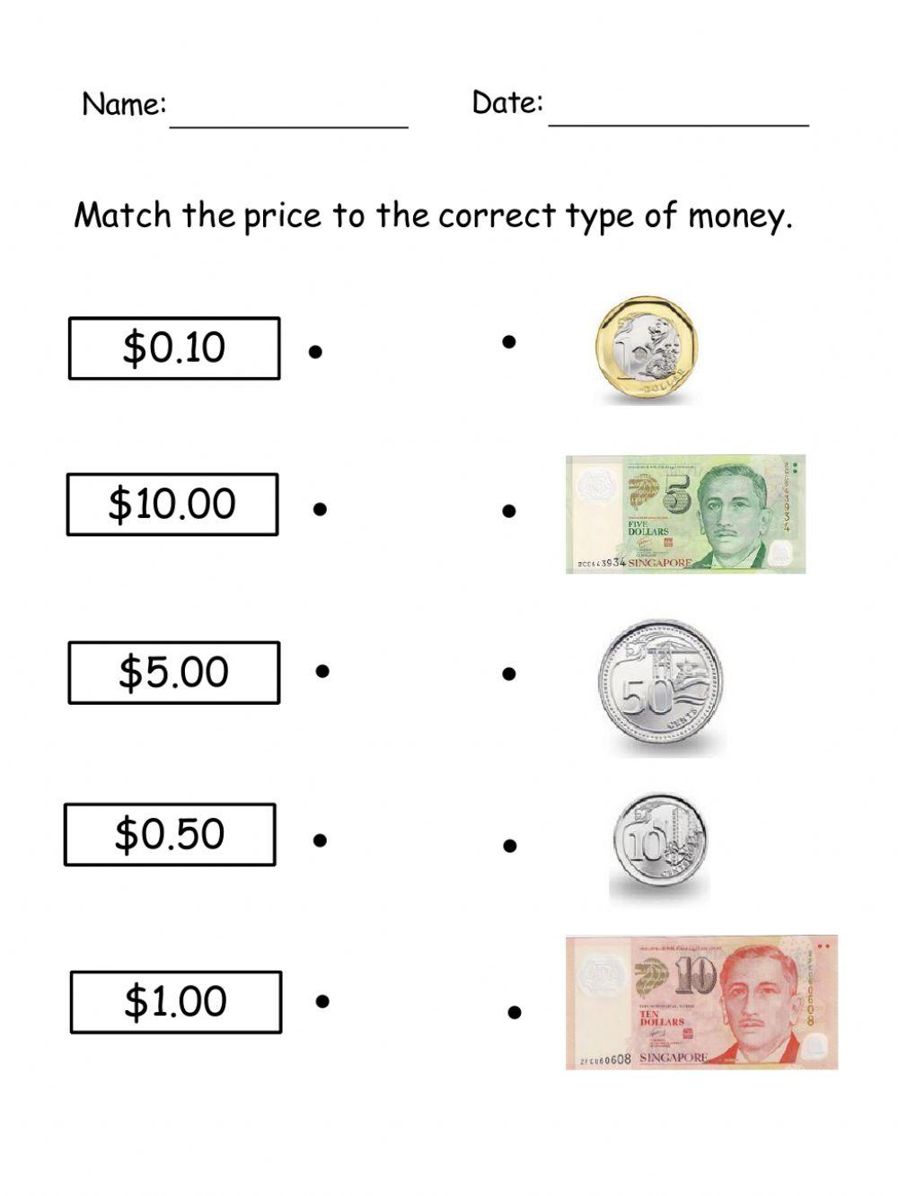 Mone Matching within -10