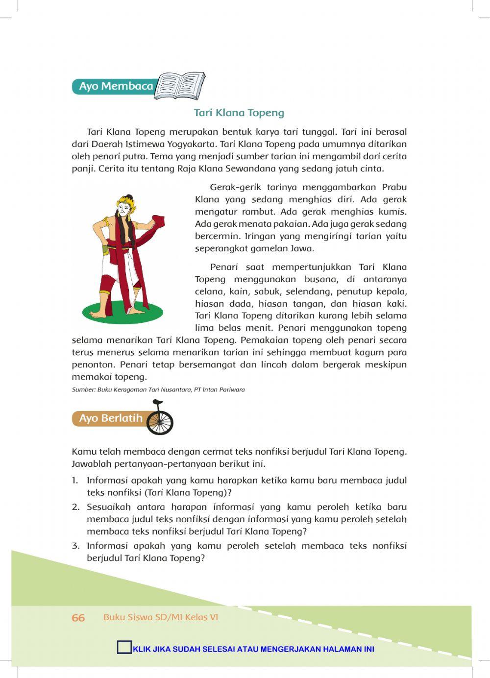 Tema 6 Sub Tema 2 Pembelajaran 4