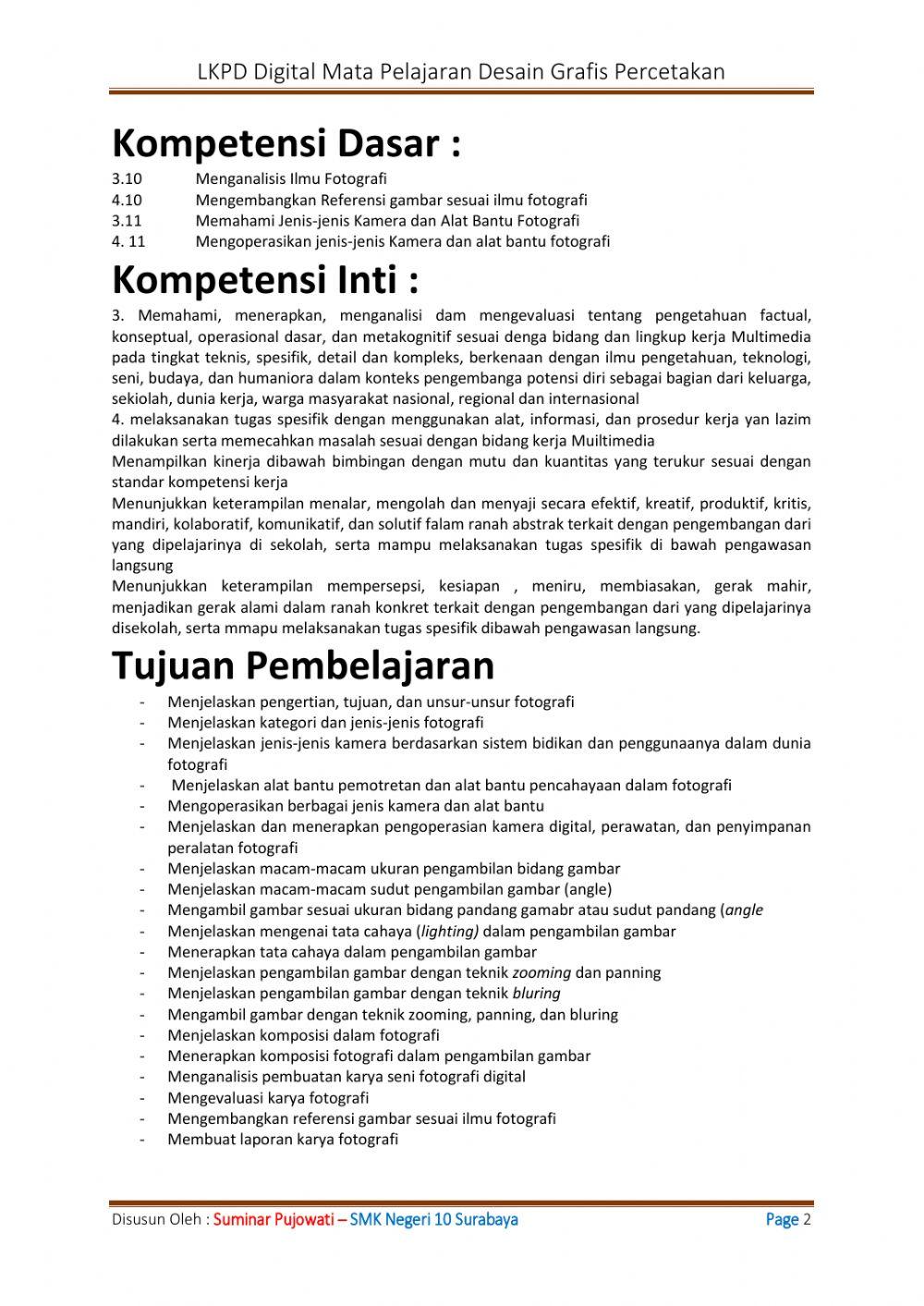 LKPD(Lembar Kerja Peserta Didik) Digital