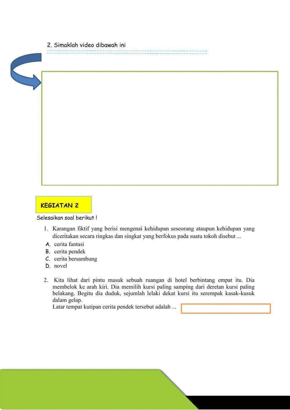 LKPD Bahasa Indonesia