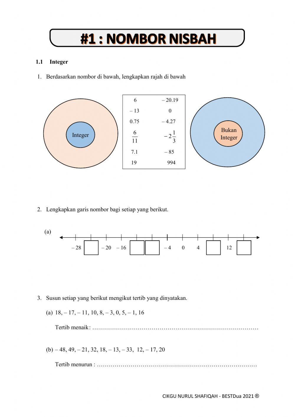 1.1 integer 1.1 integer