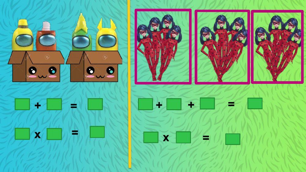 Iniciación a la multiplicación
