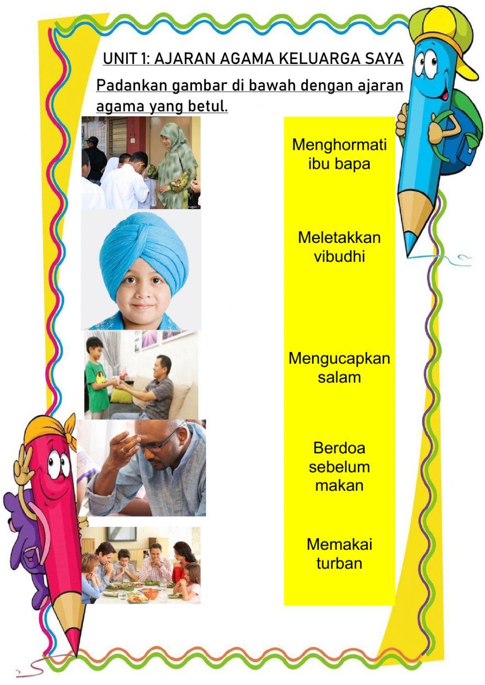 Unit 1:Ajaran Agama Keluarga Saya