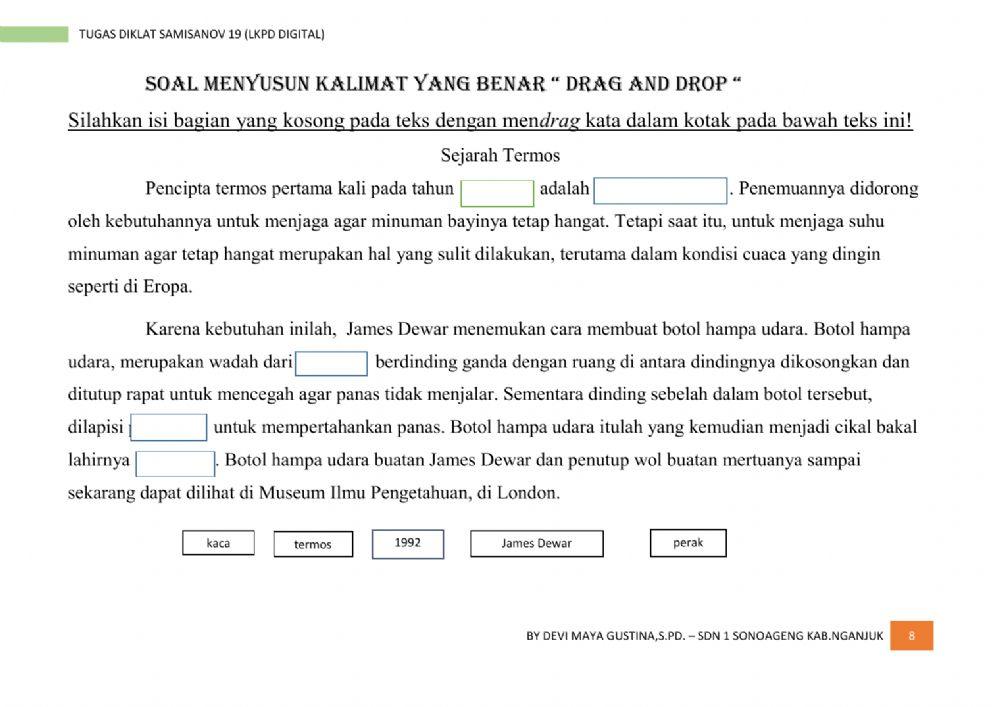 Lkpd digital kelas 5 tema 6