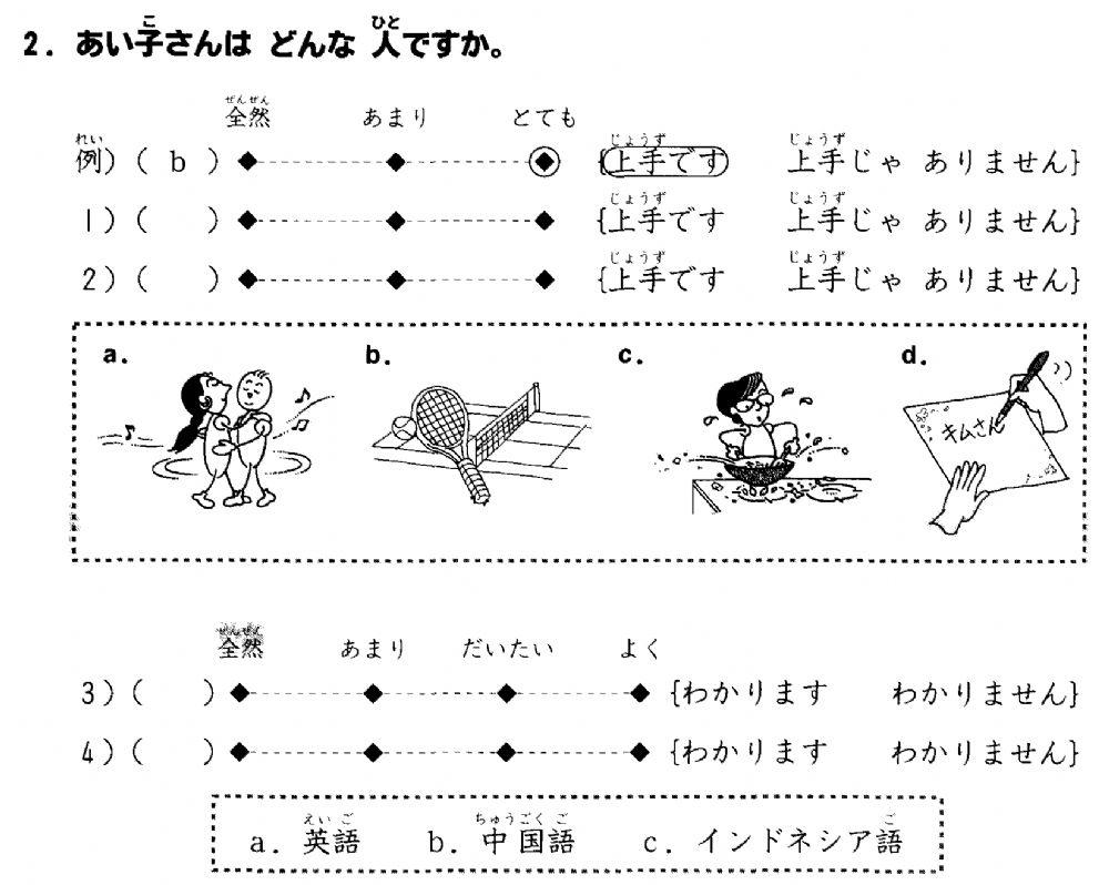 初級一l.9-聴解2