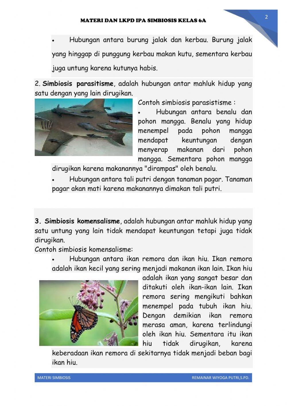 Materi ipa simbiosis diklat 20