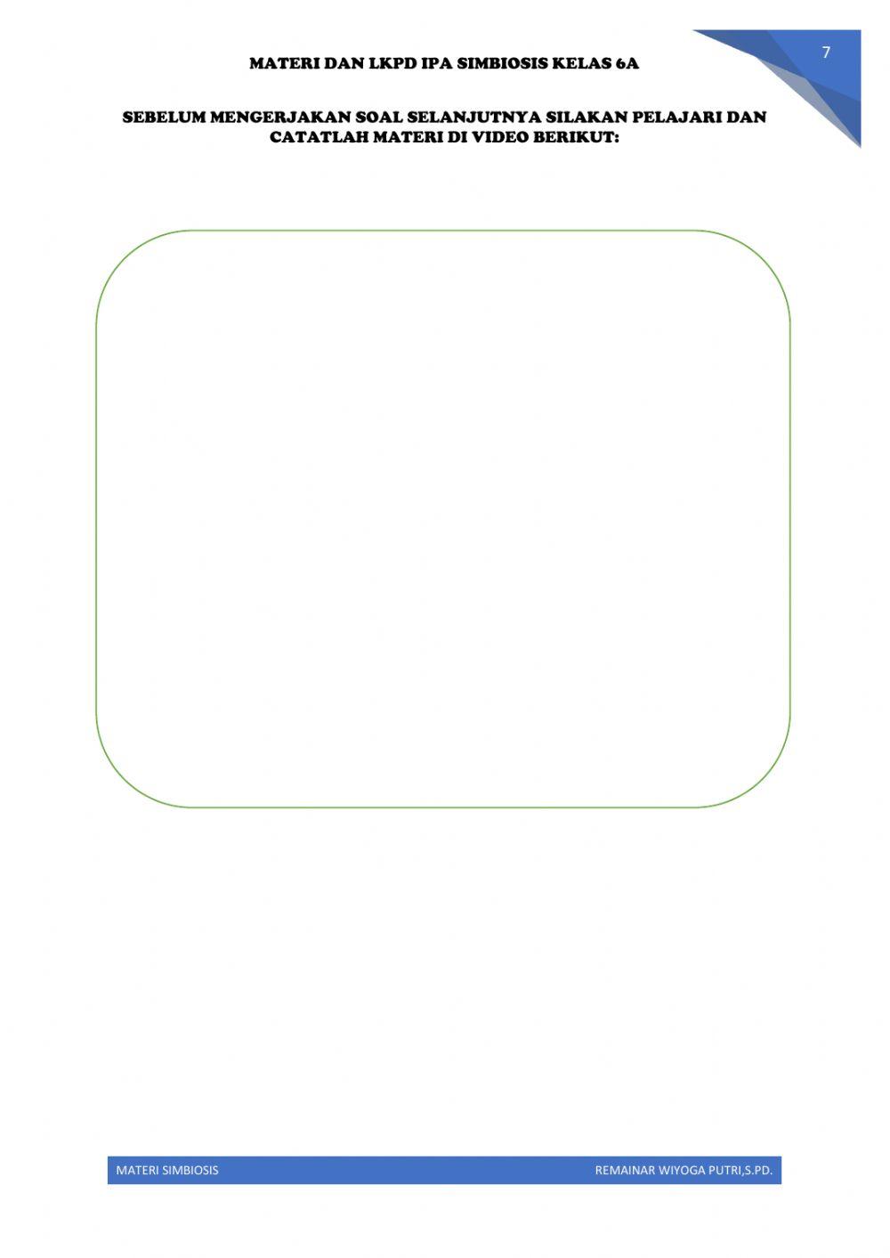 Materi ipa simbiosis diklat 20