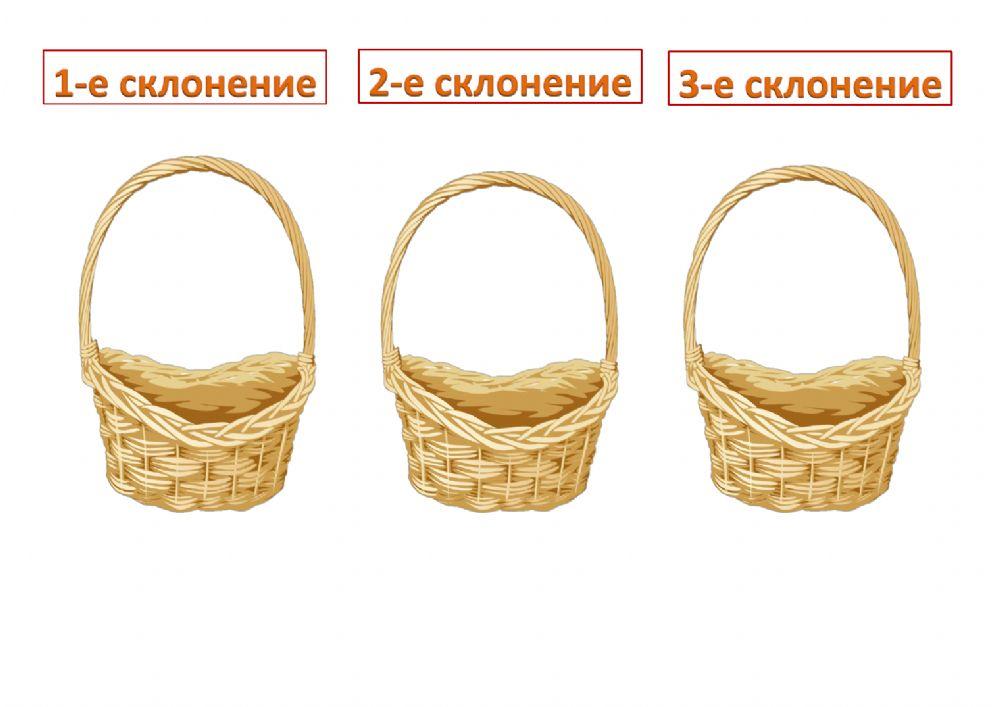 3 склонения сущ-х worksheet | Live Worksheets