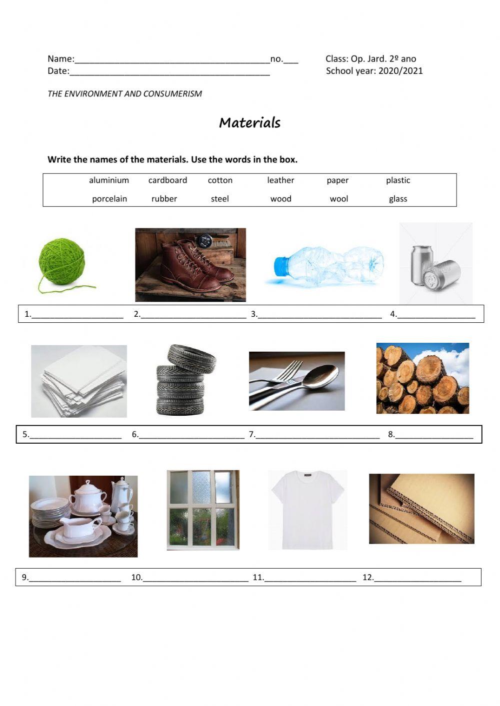 Environment and consumerism