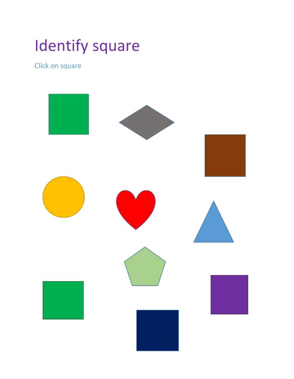 Identify square