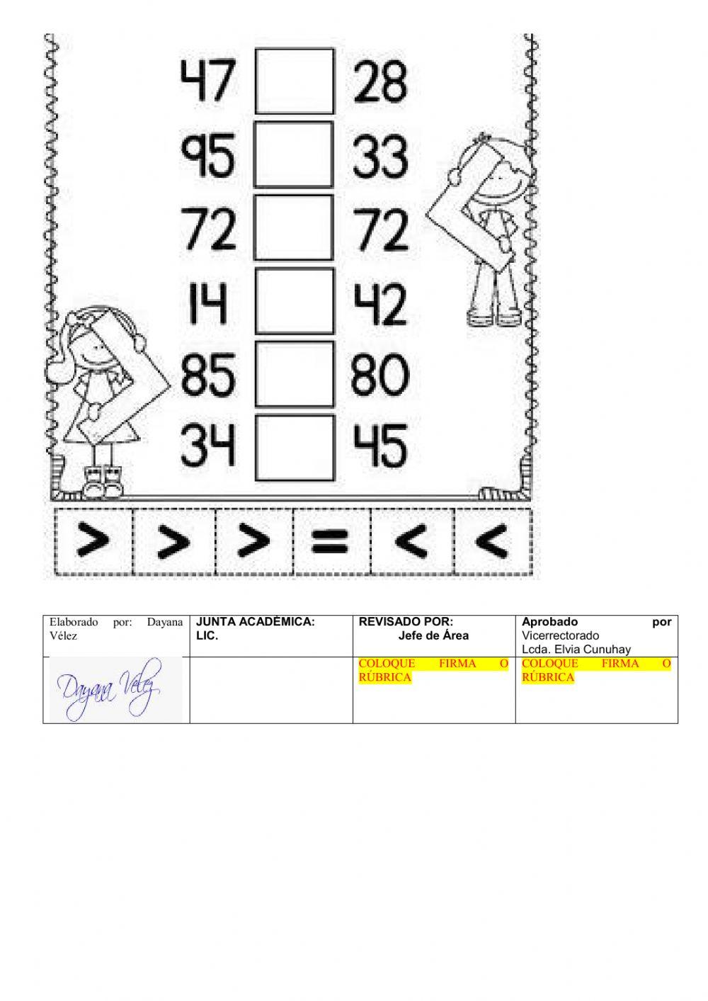 Evaluación matemática