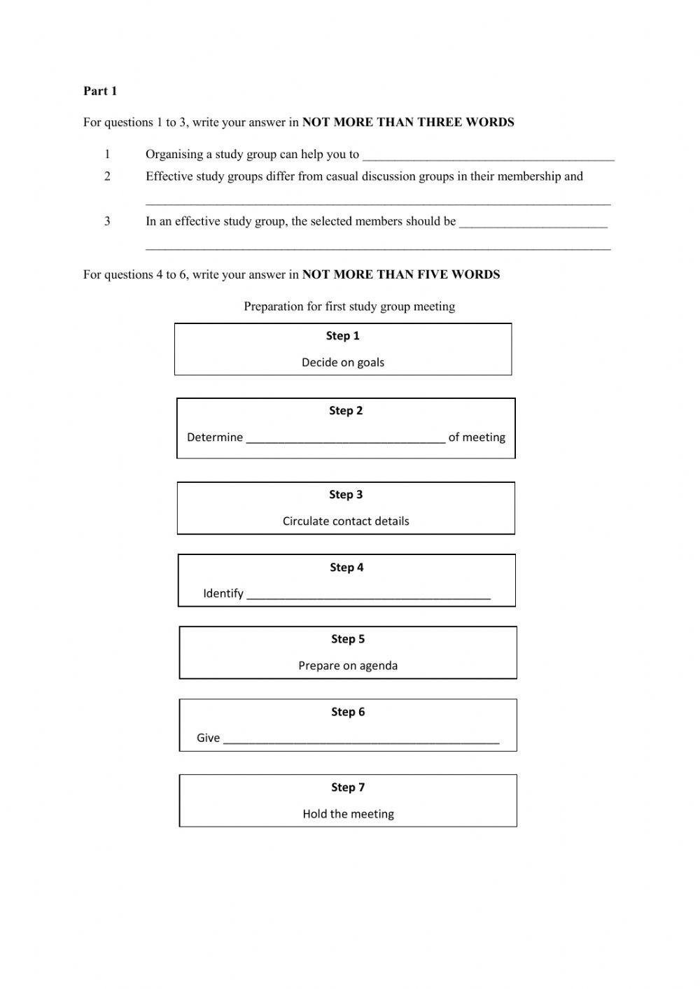 MUET Listening Practice