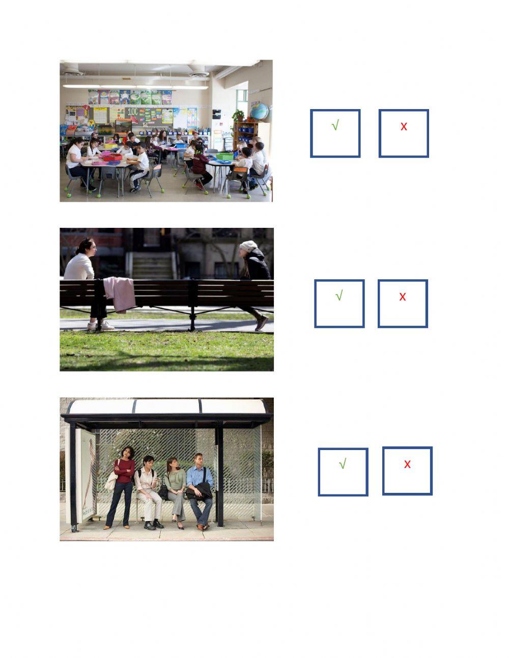 Are they social distancing