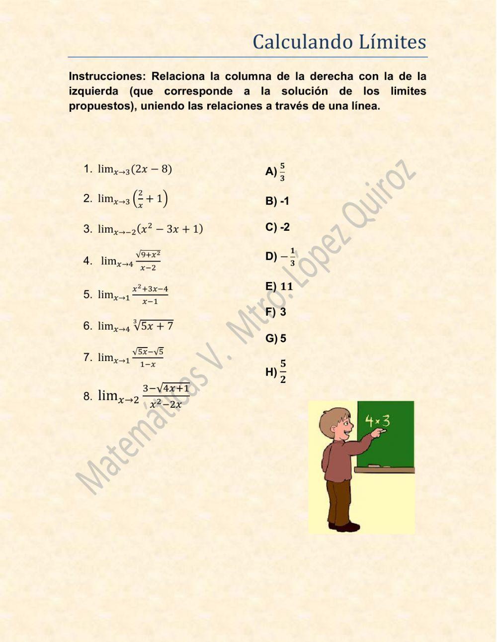 Resolviendo Límites