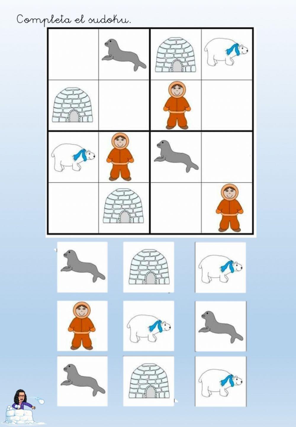 Sudoku fàcil hivern