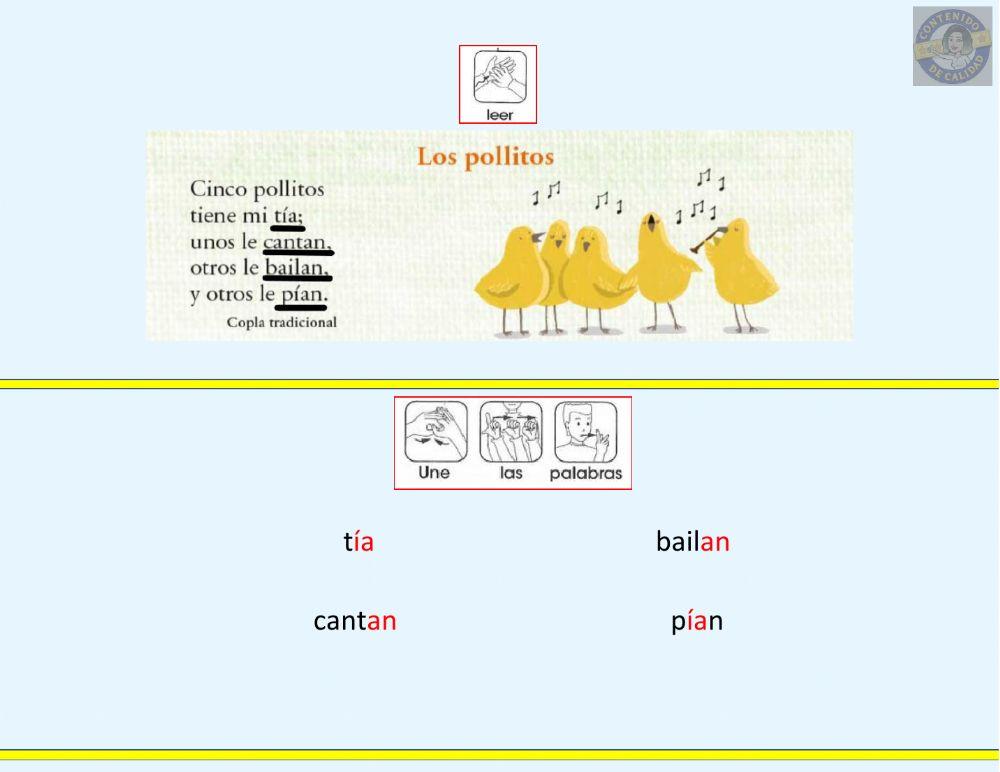 La rima interactive exercise | Live Worksheets