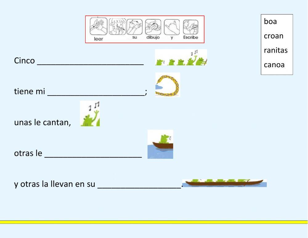 La rima interactive exercise | Live Worksheets
