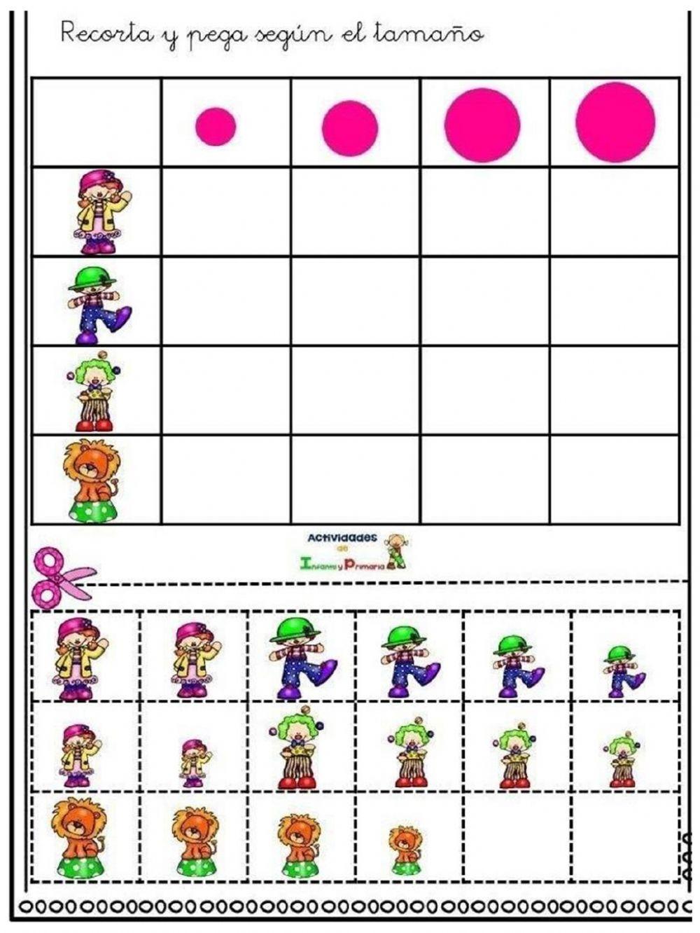 Asociación espacial(color y forma)