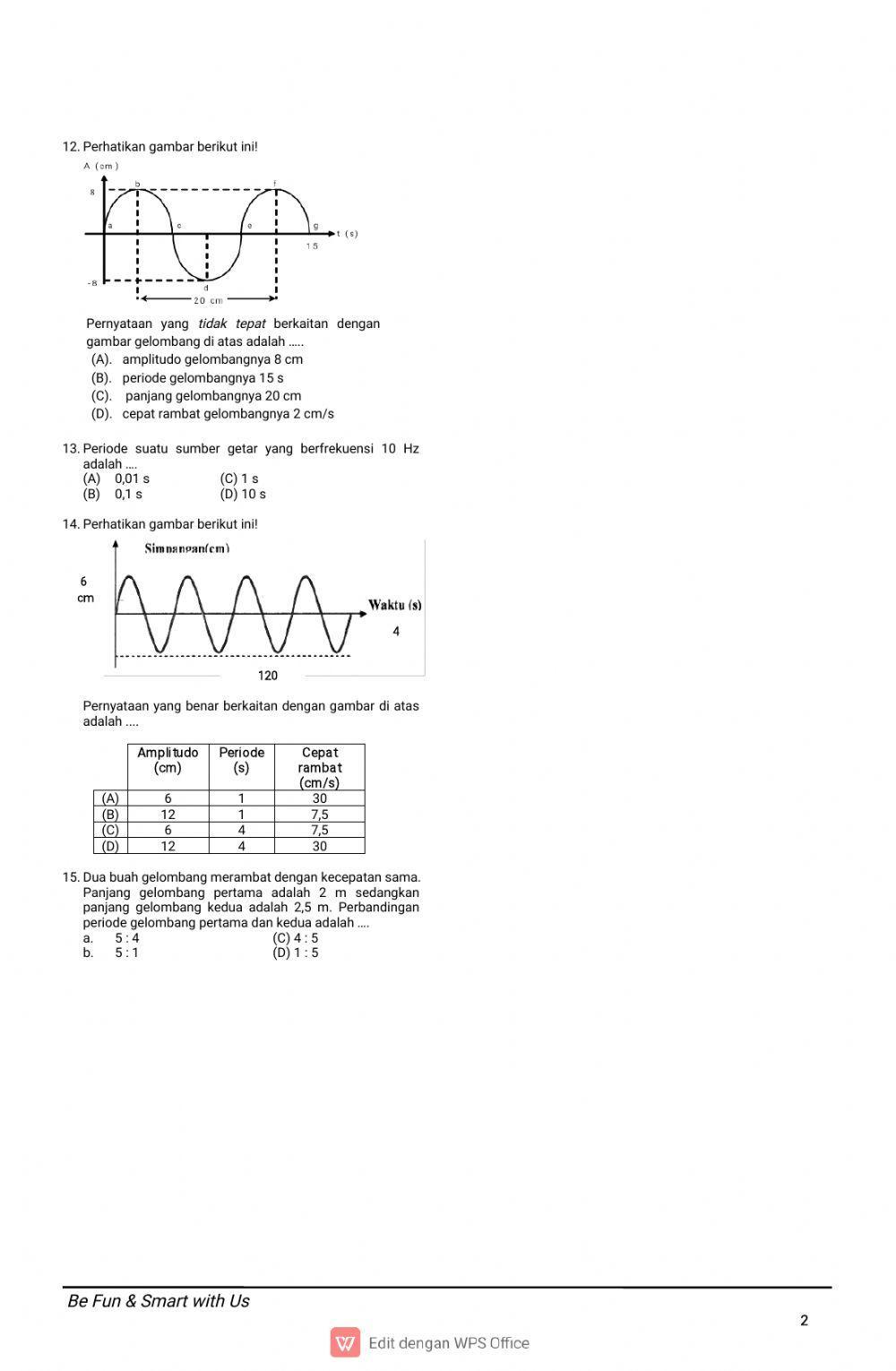 Getaran dan gelombang
